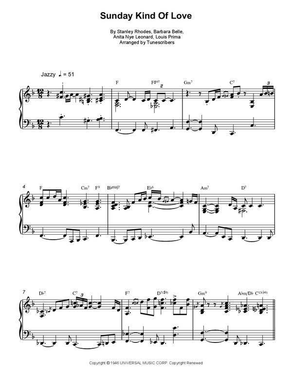 quincy jones a sunday kind of love レコード Sunday Kind Of Love | Tunescribers